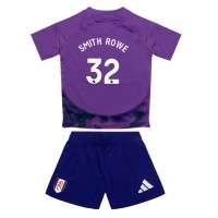 Dres Fulham Emile Smith Rowe #32 Tretina pre deti 2024-25 Krátky Rukáv (+ trenírky)